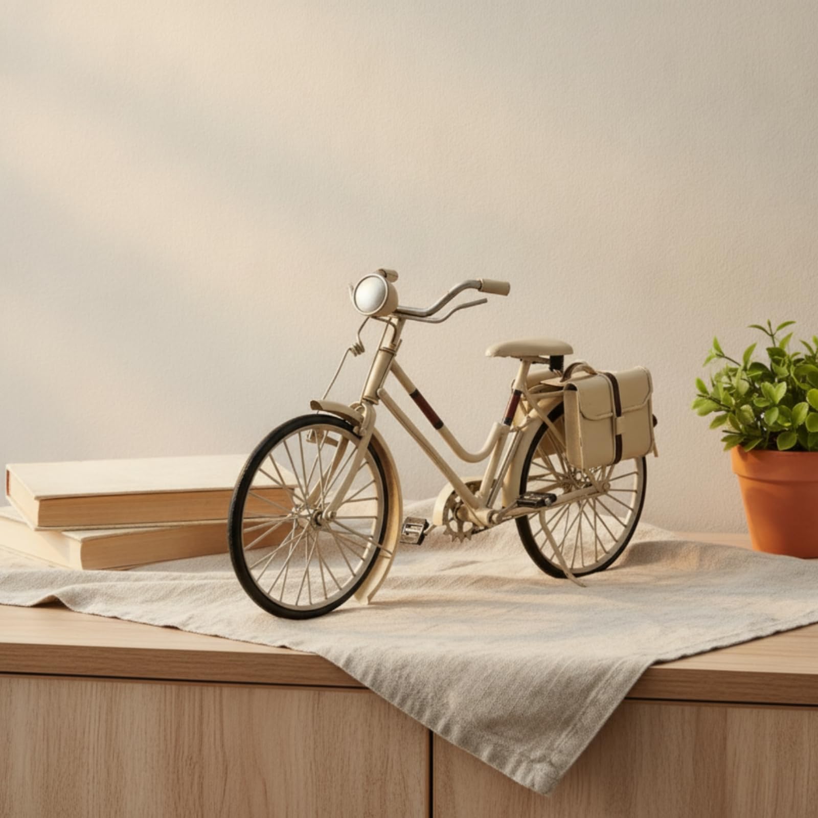 Amazon.co.jp: AWHAO バッグ付き自転車オブヴィンテージ風
